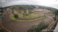 Santa Helena - Praça Santos Dumont, Praça Central