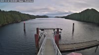 Calvert Island - Field Station Dock, West Beach, Mount Buxton