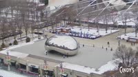 Chicago - Millennium Park - Jay Pritzker Pavilion, Cloud Gate