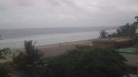 Montanita - Panorama of the beach